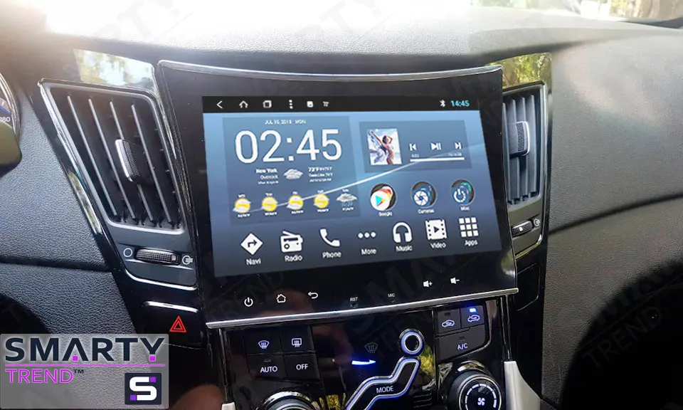 Hyundai Sonata 6 Gen YF (2009-2014) Android installed